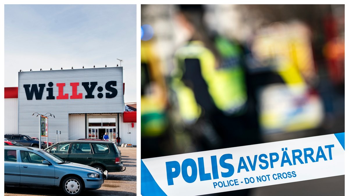 En kvinna blev grovt misshandlar utanför Willys i Jönköping på onsdagen.